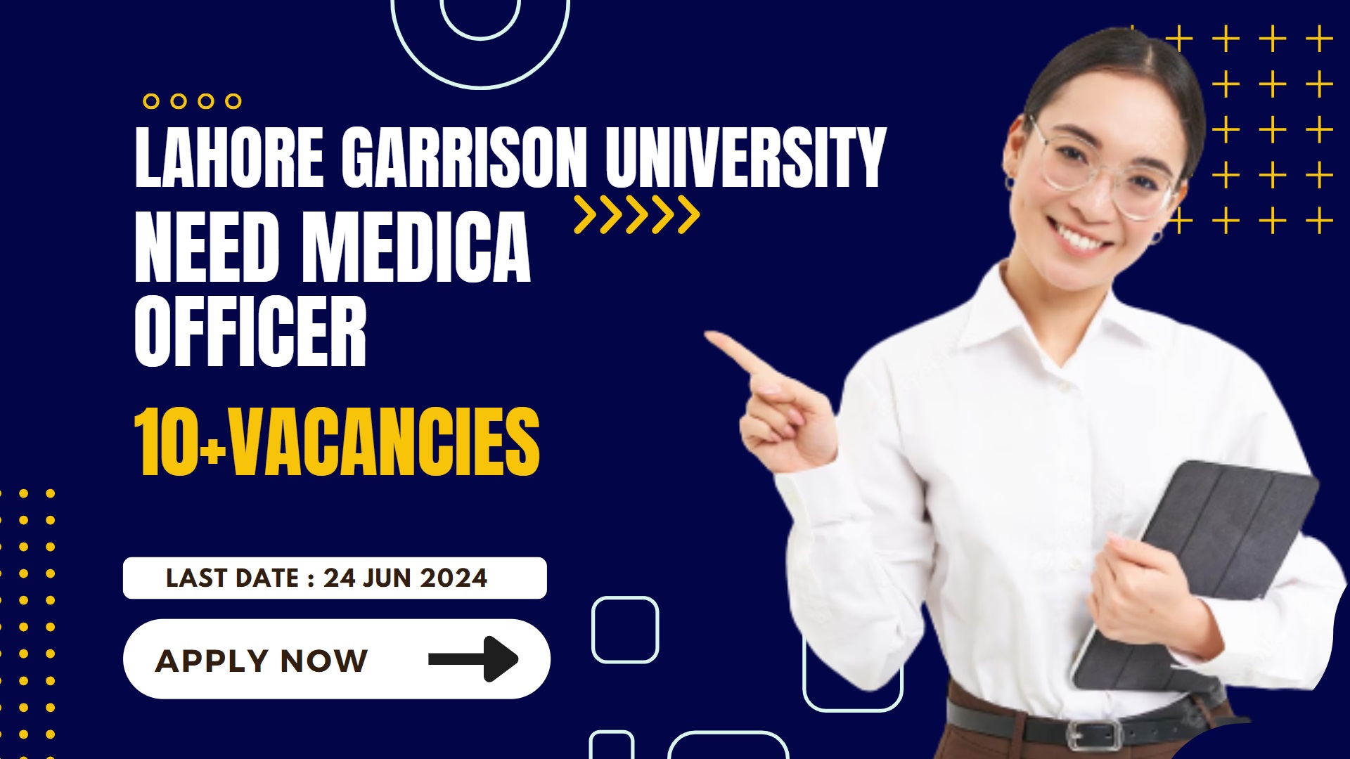 Latest Lahore Garrison University Jobs June 2024 Advertisement