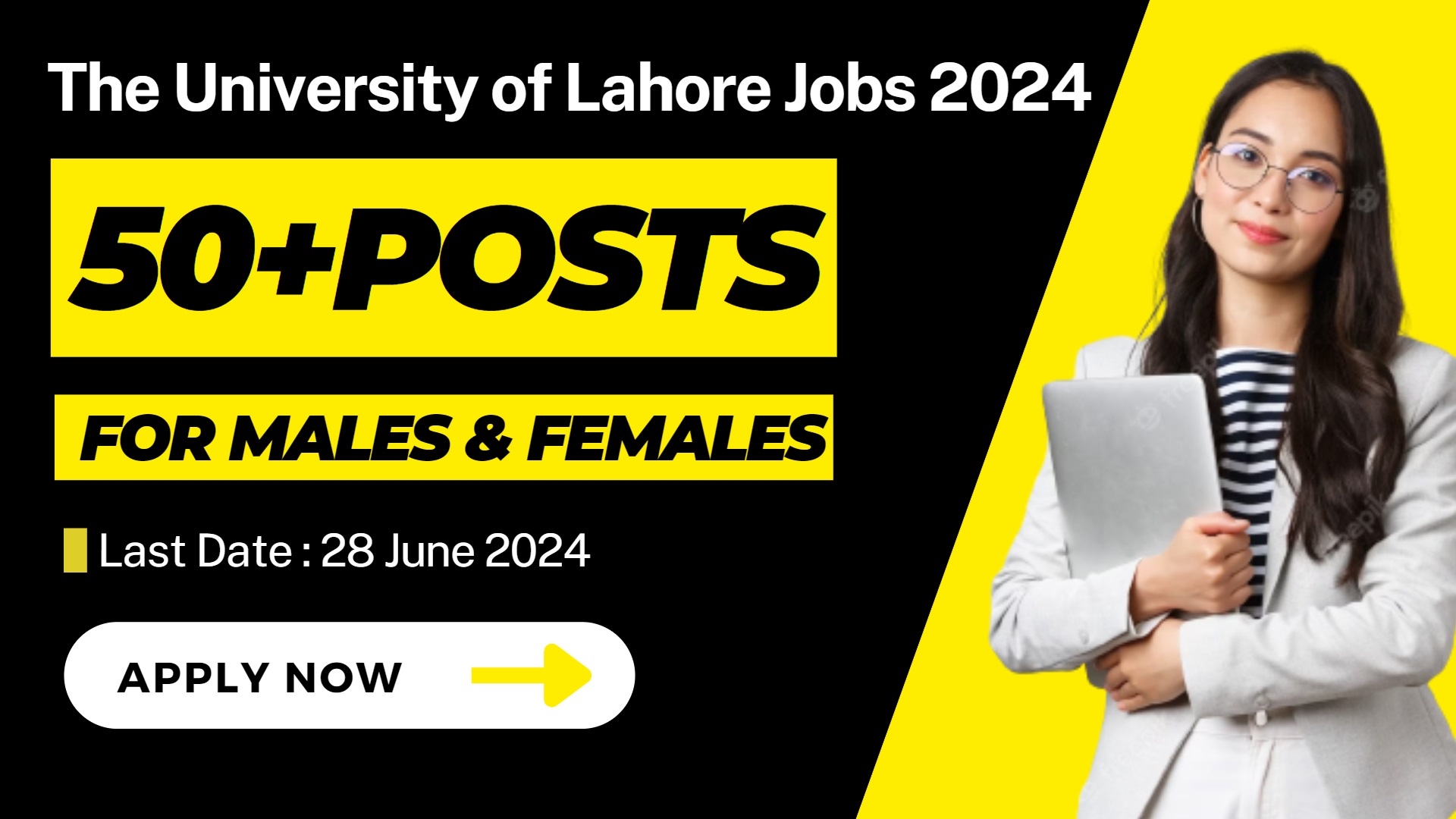 Latest Jobs in The University of Lahore 2024