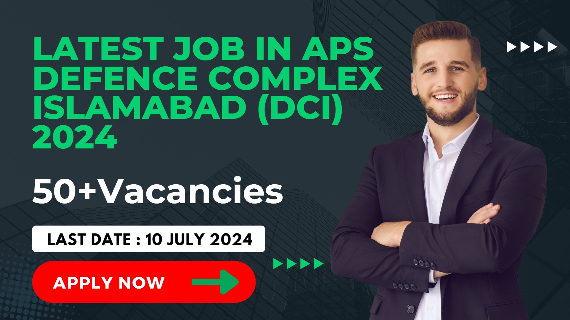 Latest job in APS Defence Complex Islamabad (DCI) 2024