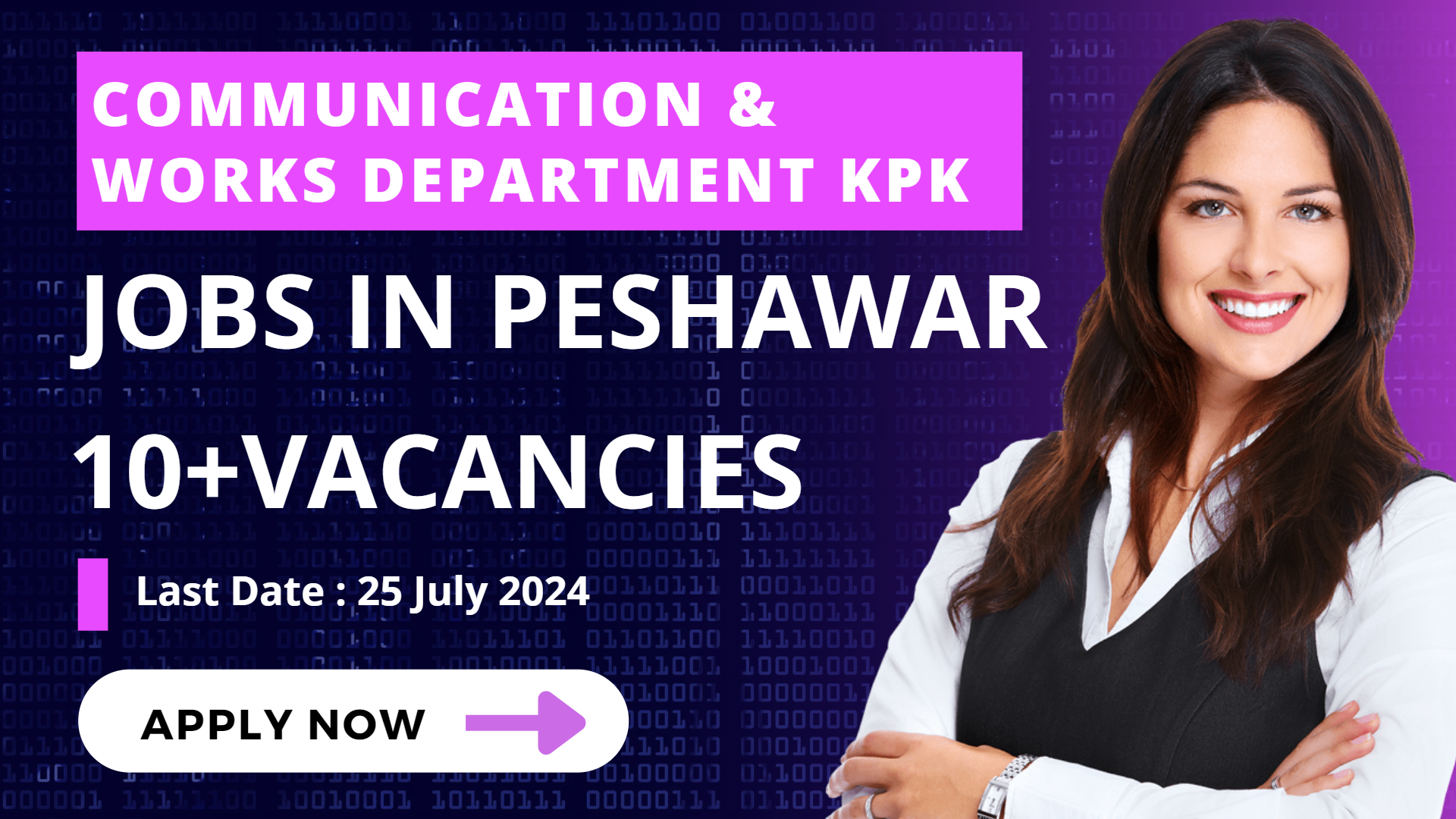 Latest Communication & Works Department KPK Jobs in Peshawar