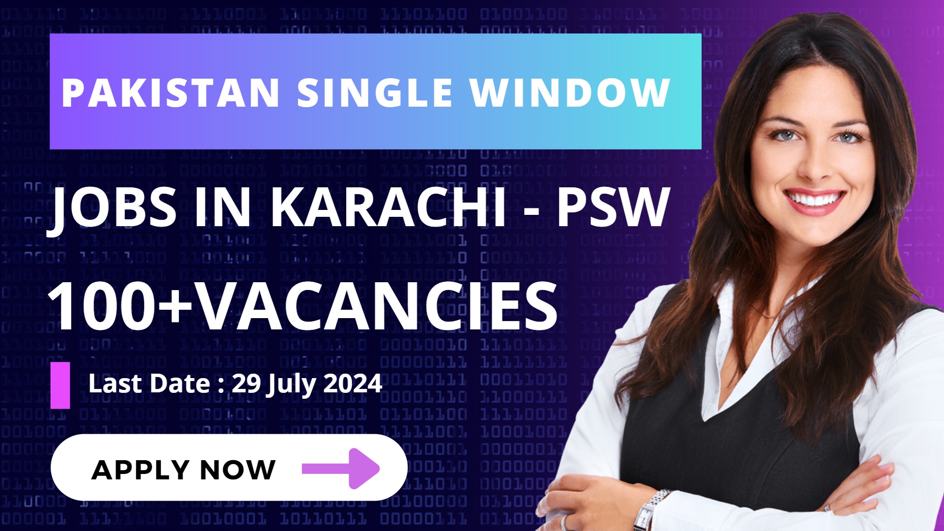 Latest Jobs in Pakistan Single Window in Karachi - PSW