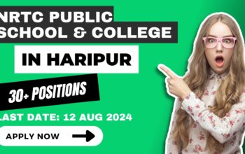 Latest Jobs in NRTC Public School & College in Haripur August 2024 - Apply Now